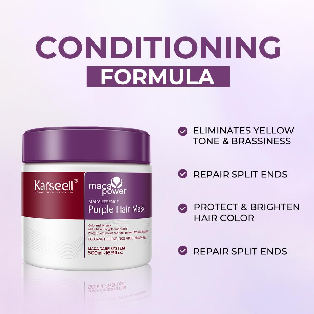 Maca Power - Maca Essence Purple Hair Mask (Original)